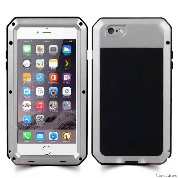 Heavy Duty Protection Metal Phone Case for iPhone