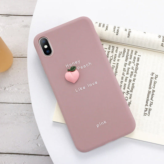 3D Fruit Peach Phone Case