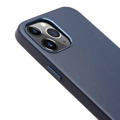 Genuine Leather Slim Phone Case for iPhone 12 Editions