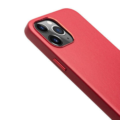 Genuine Leather Slim Phone Case for iPhone 12 Editions